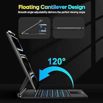 iPad本体 EMANON Amazon.com: OMOTON Magnetic Keyboard Case for iPad Pro 13